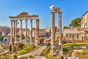 Rooma: Opastettu Colosseum, Palatium & Forum Romanum -kierros