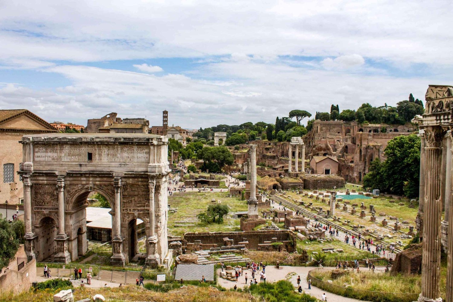Rome : Colisée, forum romain et colline palatine visite privée