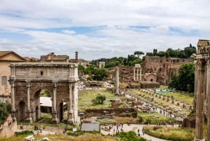 Rome : Colisée, forum romain et colline palatine visite privée