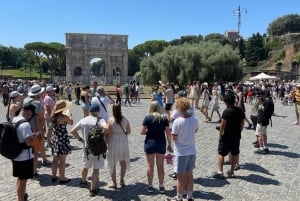 Roma: Coliseu, Fórum Romano e Mercado de Trajano Tour Exterior