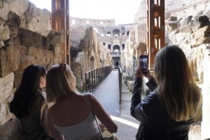 Rome : Visite des donjons souterrains du Colisée et du Forum romain