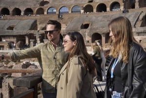 Rome : Visite des donjons souterrains du Colisée et du Forum romain