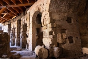 Rome : Visite des donjons souterrains du Colisée et du Forum romain