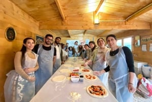 Rome: Combo Pizza and Pasta Cooking Class with Wine