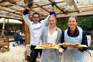 Rome: Combo Pizza and Pasta Cooking Class with Wine