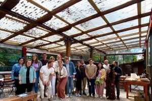 Rooma: Pizzan ja pastan kokkauskurssi viinin kera.