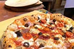 Rome: Combo Pizza en Pasta Kookles met Wijn