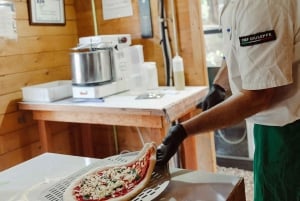Rome: Combo Pizza en Pasta Kookles met Wijn