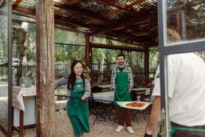 Rome: Combo Pizza en Pasta Kookles met Wijn