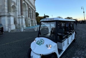 6H Rome: Complete Daily Tour on a Golf Cart with Roman Lunch