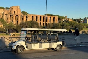 6H Rome: Complete Daily Tour on a Golf Cart with Roman Lunch