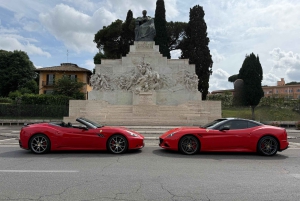 Roma: guida una Ferrari California – Tour privato di lusso