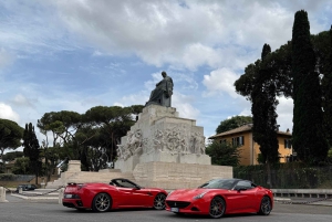 Roma: guida una Ferrari California – Tour privato di lusso