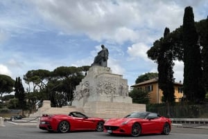 Roma: guida una Ferrari California – Tour privato di lusso