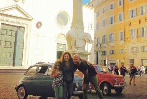 Rome Driving Tour By Vintage Fiat 500