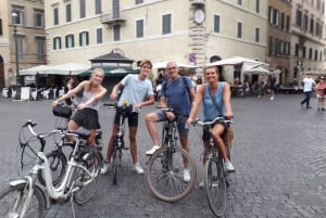 Rome : Visite en bicyclette électrique