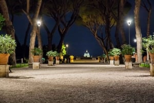 Rome: E-Bike Night Tour with Food and Wine Tasting