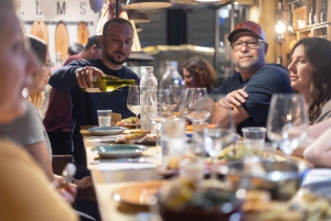 ローマ：電動自転車ナイトツアー（フード＆ワインのオプション付き）