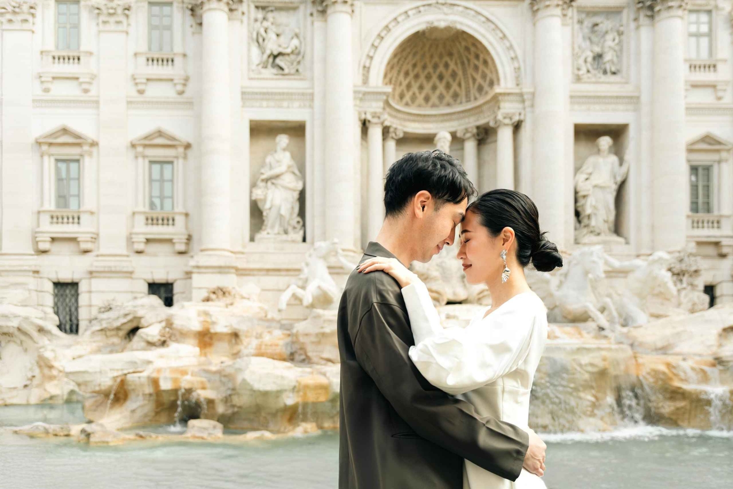 ローマ象徴的なランドマークでの早朝プライベート写真撮影