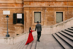 Rom: Tidig morgon privat fotografering vid ikoniska landmärken