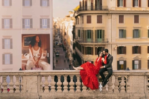 Rom: Tidig morgon privat fotografering vid ikoniska landmärken