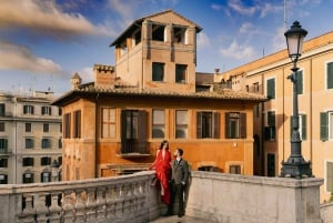 Rom: Tidig morgon privat fotografering vid ikoniska landmärken