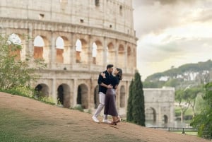 Rom: Tidig morgon privat fotografering vid ikoniska landmärken