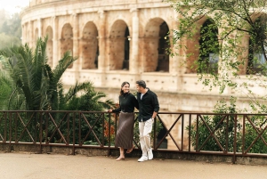 Rom: Tidig morgon privat fotografering vid ikoniska landmärken