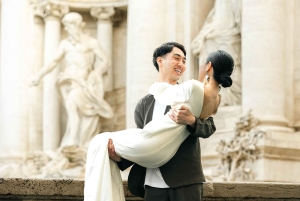 ローマ象徴的なランドマークでの早朝プライベート写真撮影