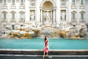 ローマ象徴的なランドマークでの早朝プライベート写真撮影