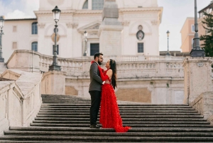 ローマ象徴的なランドマークでの早朝プライベート写真撮影