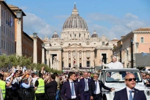 ローマ：ガイド付き教皇謁見体験（入場チケット付き）
