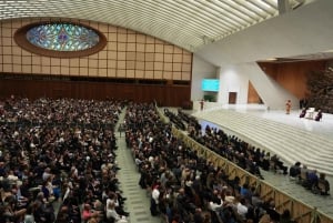 ローマ：ガイド付き教皇謁見体験（入場チケット付き）