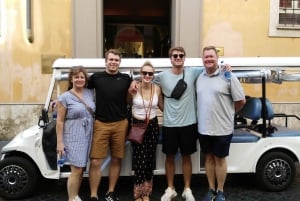 Roma: Kveldstur med golfbil og aperitivo