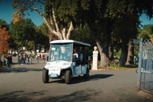 ローマ：ゴルフカートで行く特別ツアー（3時間）と地元料理の試食をお楽しみください
