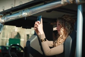 ローマ：ゴルフカートで行く特別ツアー（3時間）と地元料理の試食をお楽しみください