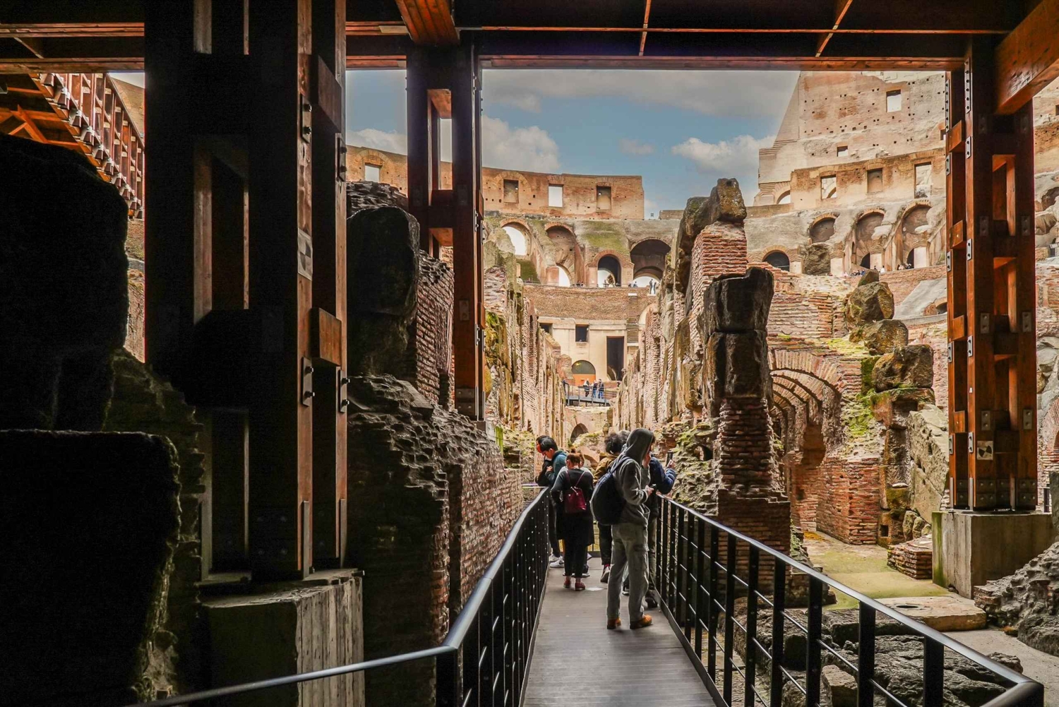Roma: Eksklusiv guidet tur til Colosseums undergrunn og arena