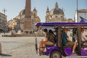 Rooma: Tutustu kaupunkiin mukavasti opastetulla golfkärrykierroksella