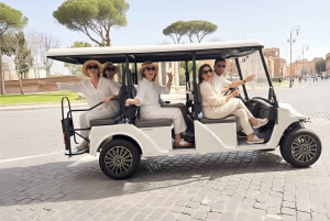 Rom: Entdecke die wichtigsten Sehenswürdigkeiten bei einer exklusiven Tour mit dem Golfwagen