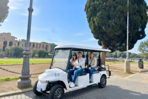 Rom: Entdecke die wichtigsten Sehenswürdigkeiten bei einer exklusiven Tour mit dem Golfwagen