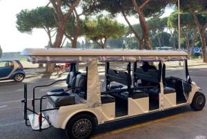 Rom: Entdecke die wichtigsten Sehenswürdigkeiten bei einer exklusiven Tour mit dem Golfwagen