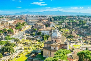 Roma: Visita guiada rápida ao Coliseu com piso da Arena