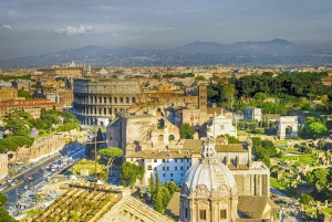 Roma: Visita guiada rápida ao Coliseu com piso da Arena