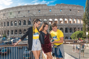 Roma: Visita guiada rápida ao Coliseu com piso da Arena