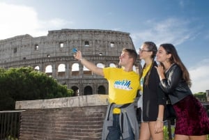 Roma: Visita guiada rápida ao Coliseu com piso da Arena