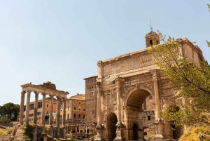 Roma: Visita guiada rápida ao Coliseu com piso da Arena