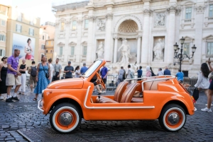 Rome : visite en Fiat 500 décapotable avec photos