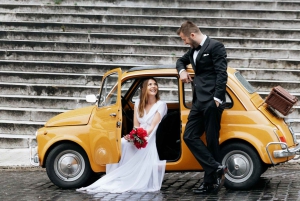 Rome: Fiat 500 Vintage Photography Service in Rome