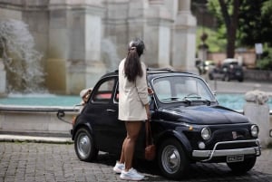 Rome: Fiat 500 Vintage Photography Service in Rome