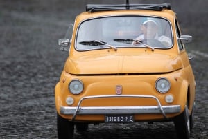 Rooma: Fiat Cinquecento Vintage -valokuvauspalvelu